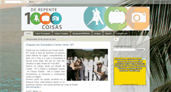 Desktop Screenshot of derepente1000coisas.com.br
